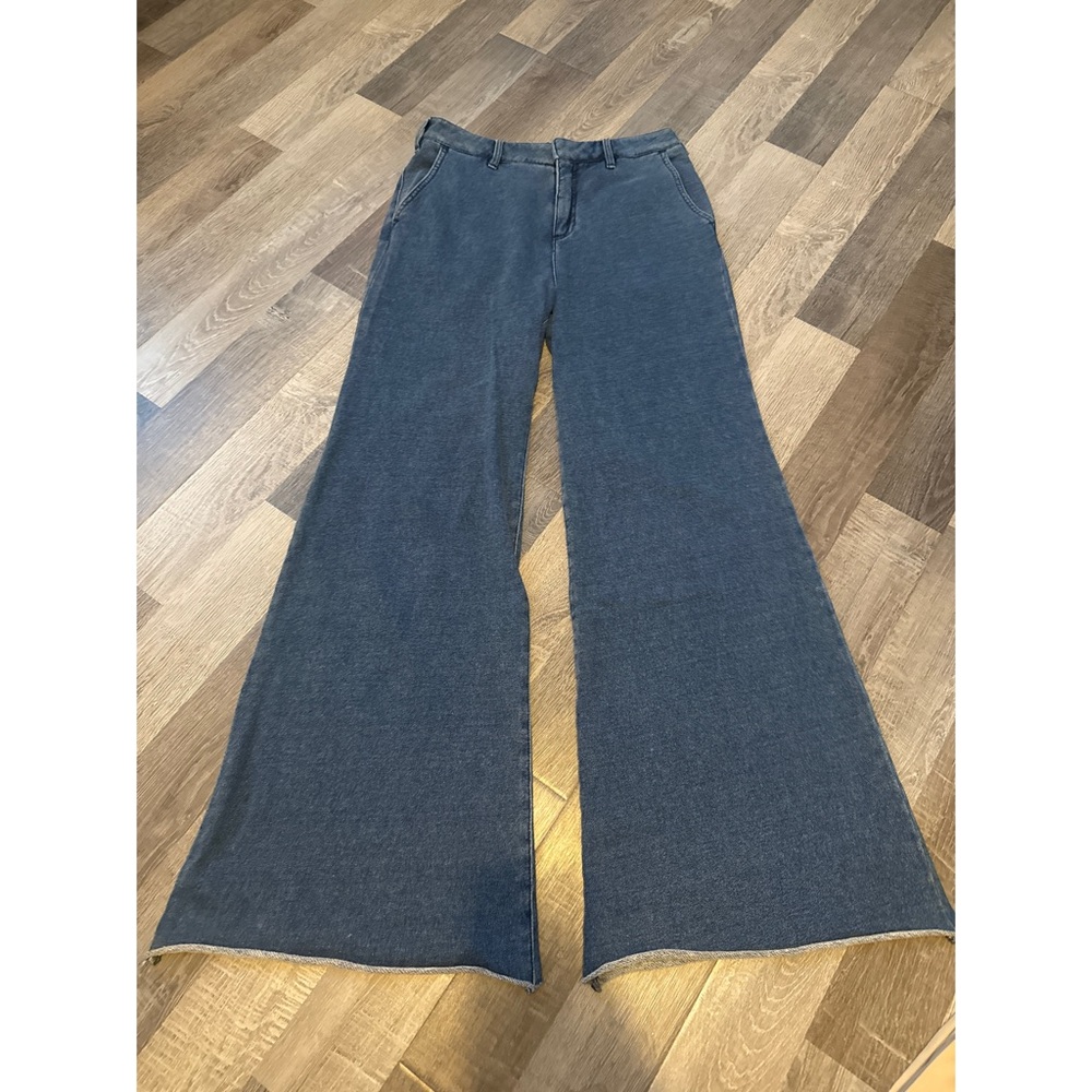 Anthropologie Dark Blue Flare Jeans